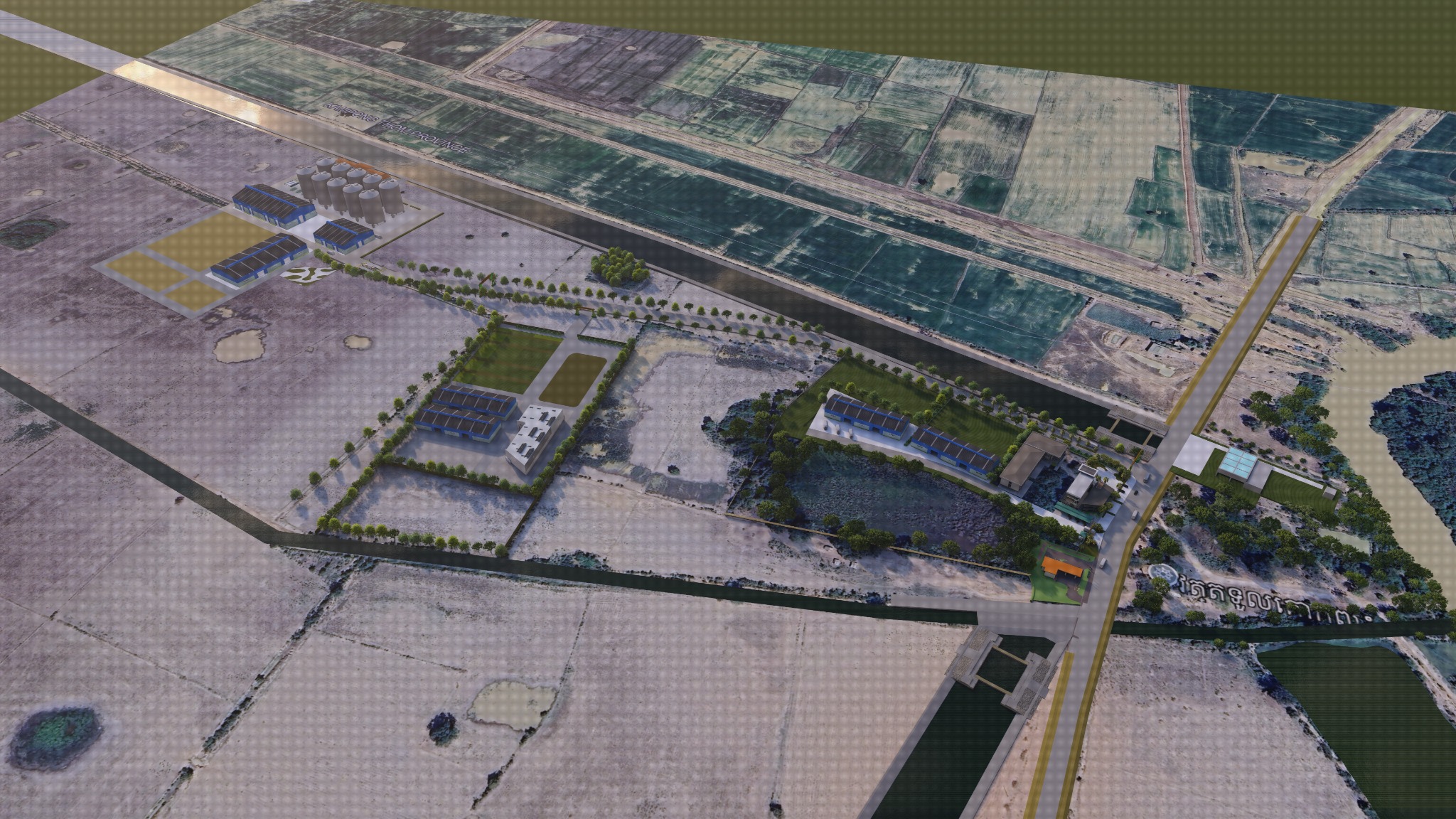 Green Gold Farm project masterplan